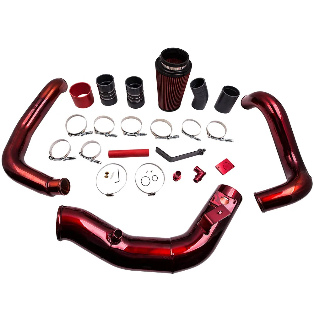 

MaXpeedingrods Turbo Intercooler Pipe & Cold Air Intake Kit for Ford F350 F-450 F550 2003-2007
