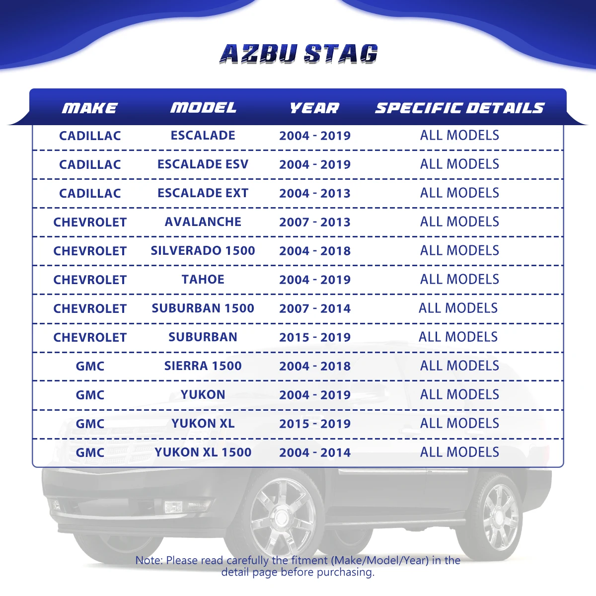 طقم مسامير توازن GMC