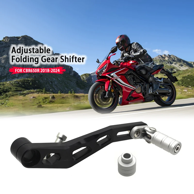 

FOR HONDA CBR650R Aluminum Adjustable Folding Gear Shifter Shift Pedal Lever CBR 650 R 650R 2018 2019 2020 2021 2022 2023 2024
