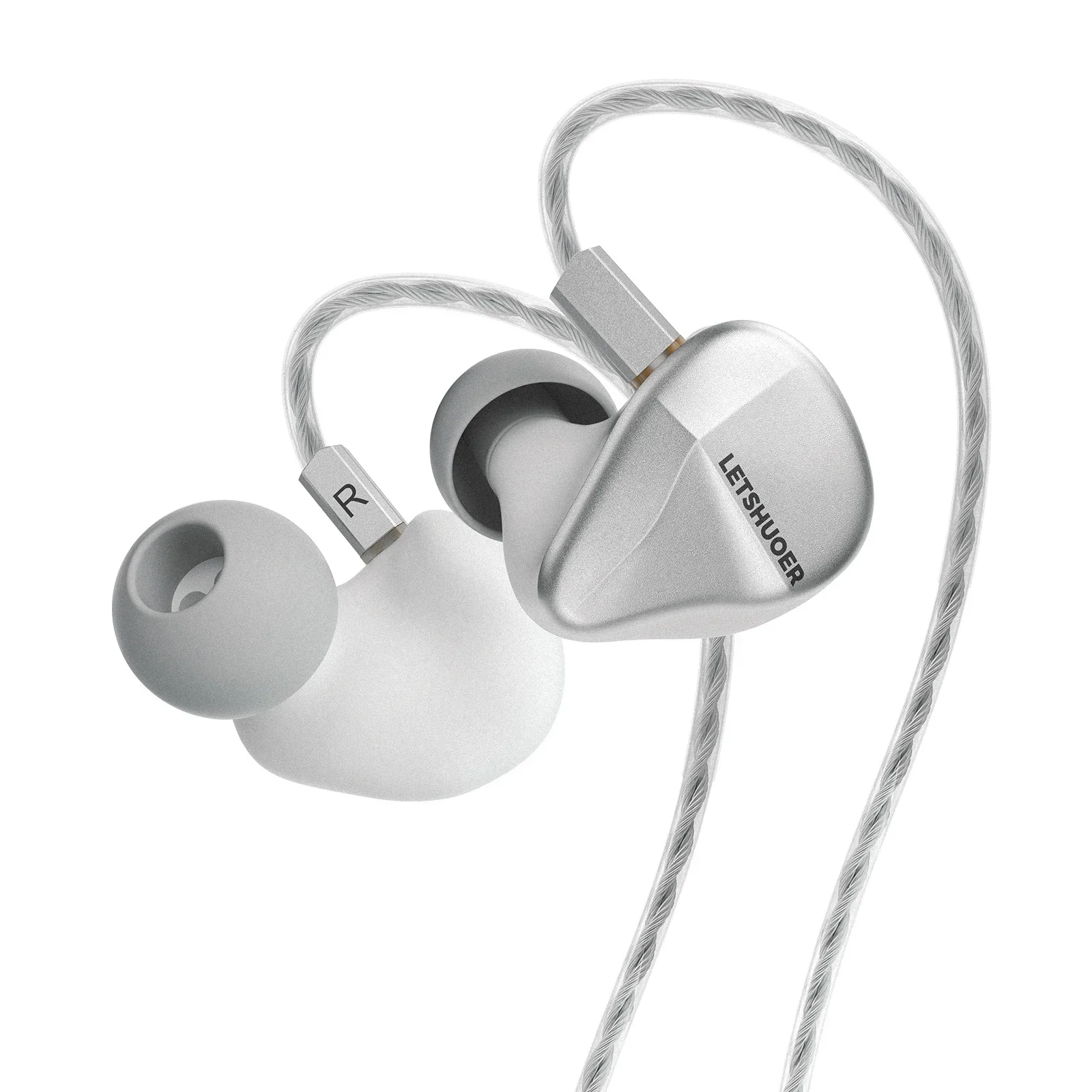 Cadenza 4 HiFi In-ear Monitor 10mm Dual-Chambered Beryllium Coated DD + 3BA Hybrid Drivers IEM Wired Earbuds 2