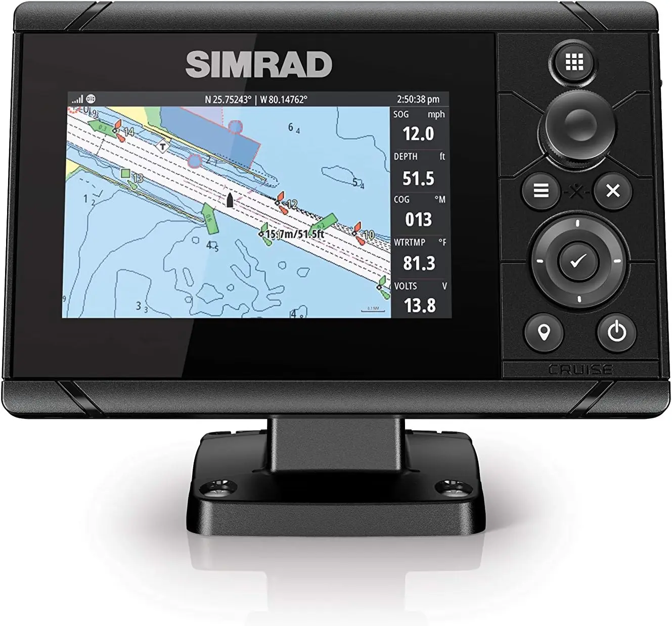 Cruise 5-5-inch GPS with 83/200 Transducer Coastal Maps