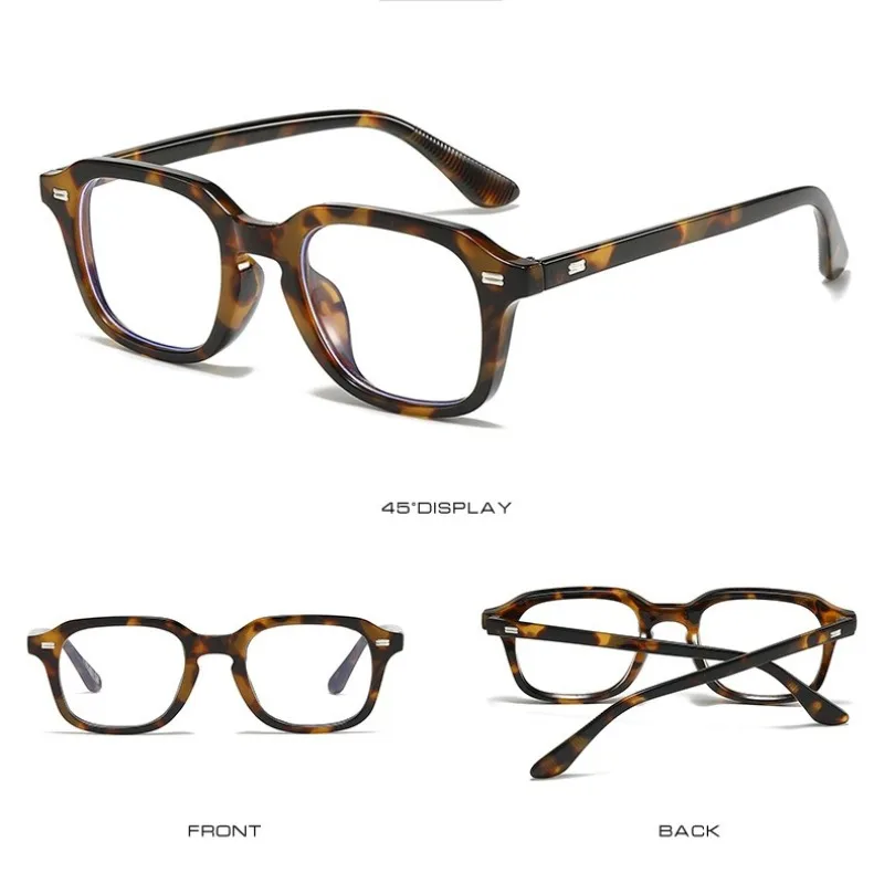 Vintage Square Frame Retro Sunglasses with UV400 Protection