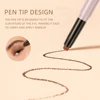 QIBEST Pearlescent Silkworm Eyeshadow Pen Waterproof Eyeshadow Pencil Glitter Matte Nude Gold Eye Shadow Pen Pigment Cosmetics 5