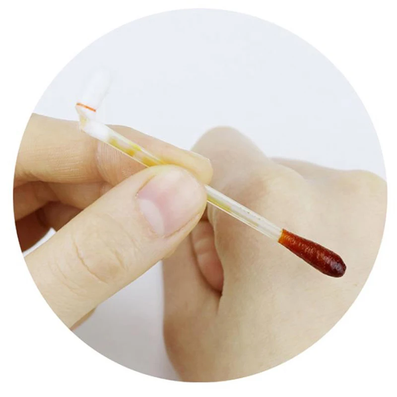 Disposable Iodine Cotton Swabs 50Pcs Disposable Medical Iodine Cotton Stick Bar Iodine Disinfected Cotton Swab