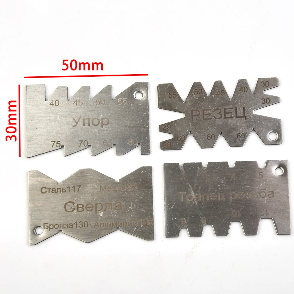 

4pcs Angle Gauge Wire Cutting Stainless Iron Carbon Steel Tool Measuring Tool Carpenter Gauging Measuring Tool Carbon Steel Tool