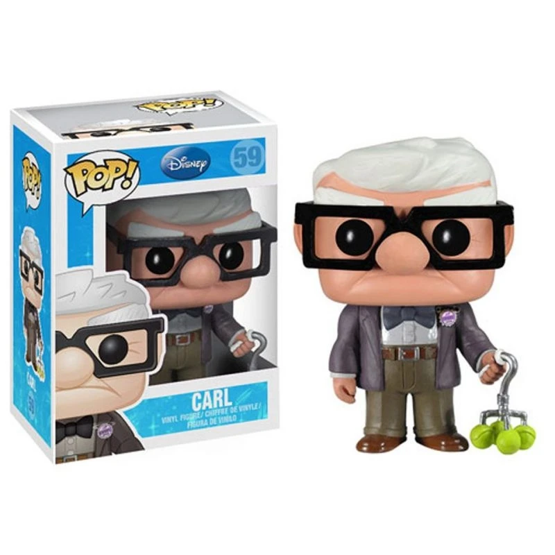 thumbnail image 4 of FUNKO POP Recién llegado Disney UP Descartes Carl 59# Russell #60 Muñecas de vinilo Figura Modelo Juguetes para niños Regalo, 4 of 5