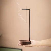 Creative Upside Down Incense Burner Incense Stick Holder Wooden Anti-Ash Design Incense Stick Meditation Spa Room Home Decor - Image 3