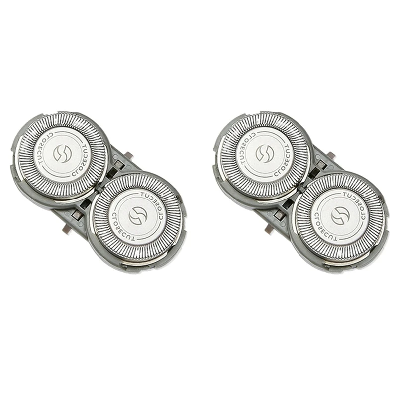 

2X Stainless Steel Universal Razor Blades Shaving Heads With ABS Mount Holder Kit For PQ182 PQ183 PQ206