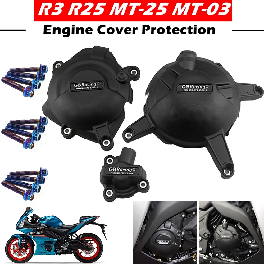 MotorcyclesEngineCoverProtectionCaseForCaseGBRacingForYAMAHA