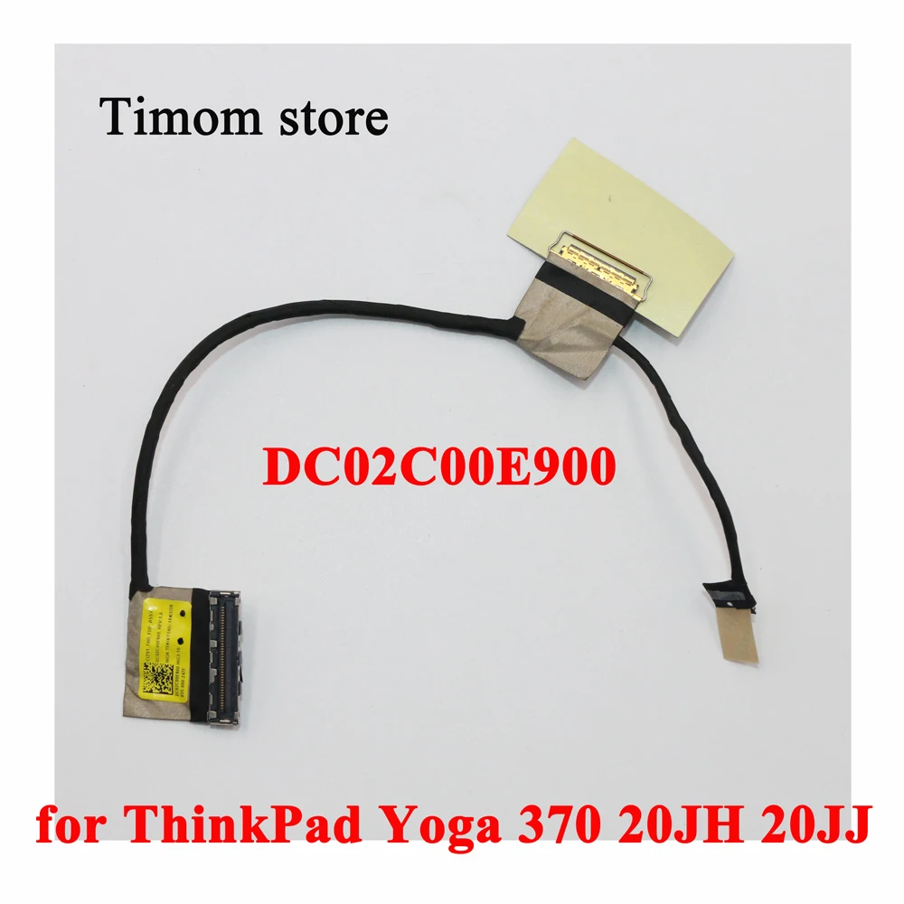 

DC02C00E900 Original LCD Cable for ThinkPad Yoga 370 20JH 20JJ Laptop FHD LVDS LED Touch Screen Display Flex