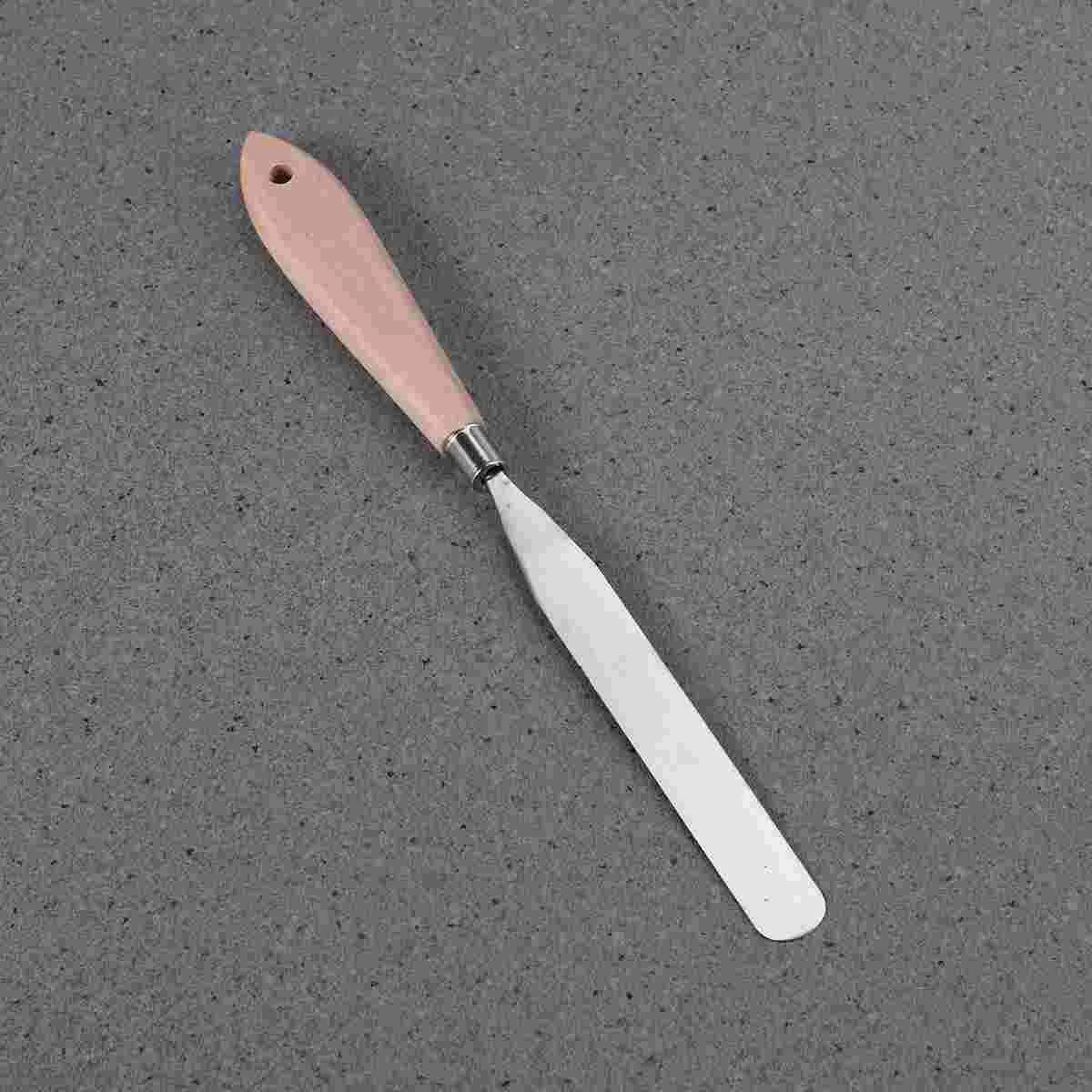 페인팅 프리미엄 페인팅 믹싱 스크레이퍼, 금속 뒤집개 세트, 수채화 오일 공예 용품, 페인팅 도구 (17)