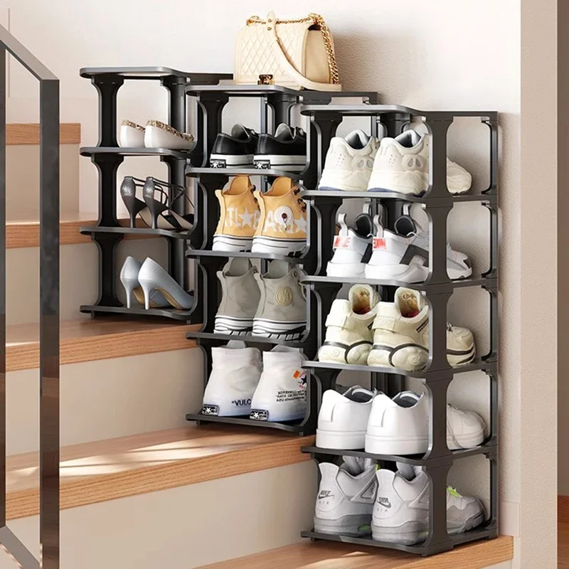 

Dorm Mobile Shoe Rack Shelves Storage Display Cabinet Cupboard Shoe Rack Space Saving Rangement Chaussures Balcony Furniture