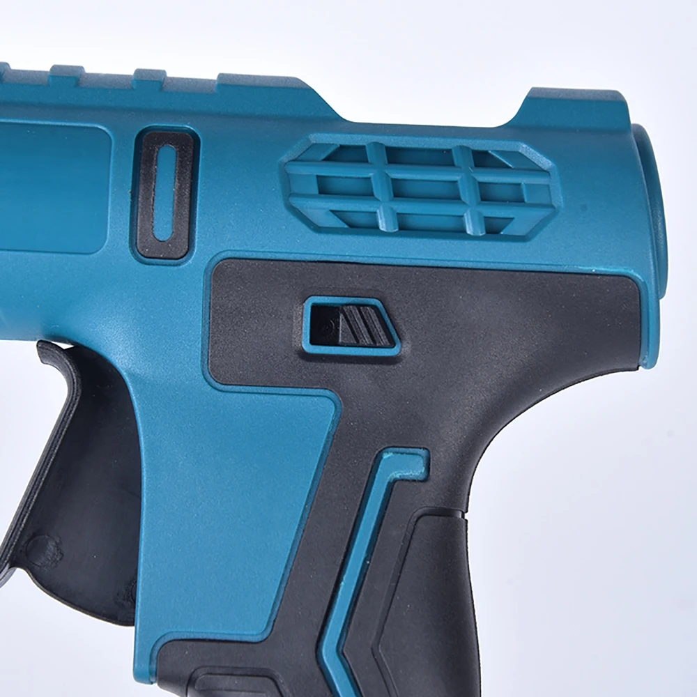 80W Cordless Electric Glue Gun For Makita 18V Battery DIY Hot Melt Welding Hot Air Gun Anti-scald Nozzle with 11mm Sticks hot melt glue gun hot glue gun cordless glue gun