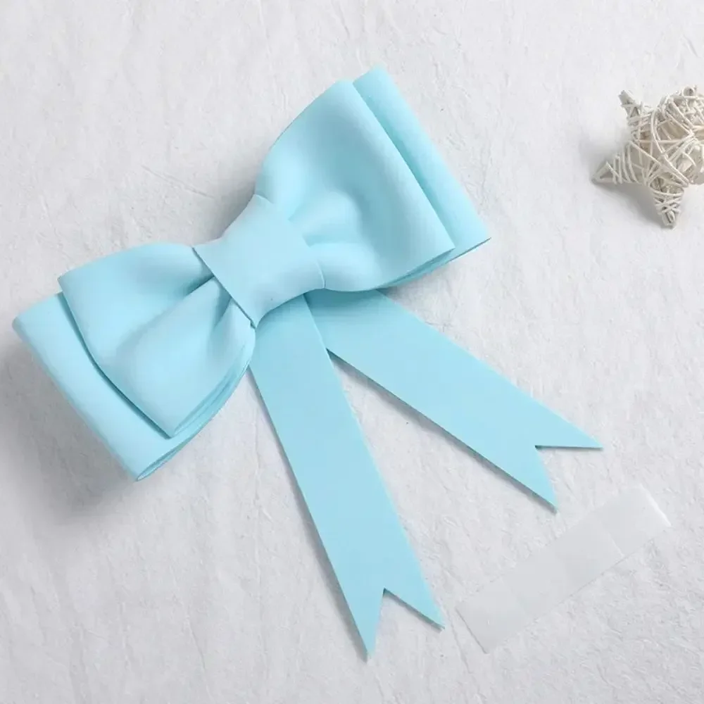 1PC Fashion Big Foam Bow Cake Topper Girl's Happy Birthday Wedding Cake Decoration Prince Valentine's Day Party Supplies