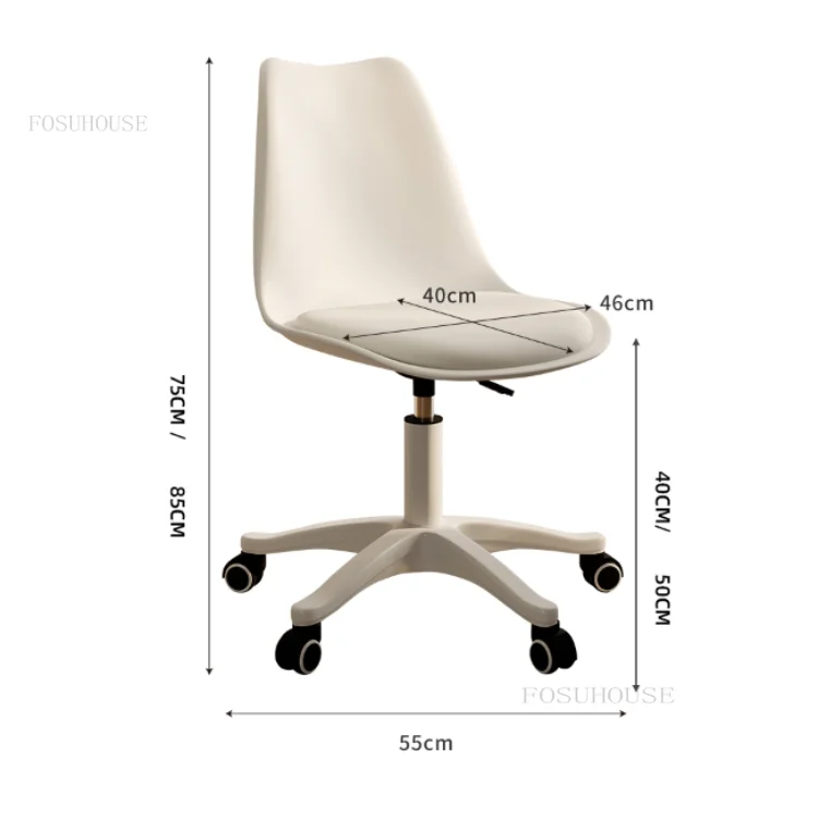 Description Picture 2 of itemModern Fashion Chairs Gamer Home Backrest Gaming Chair Computer Office Chair Simple Bedroom Study Rotating Lift Task Chair