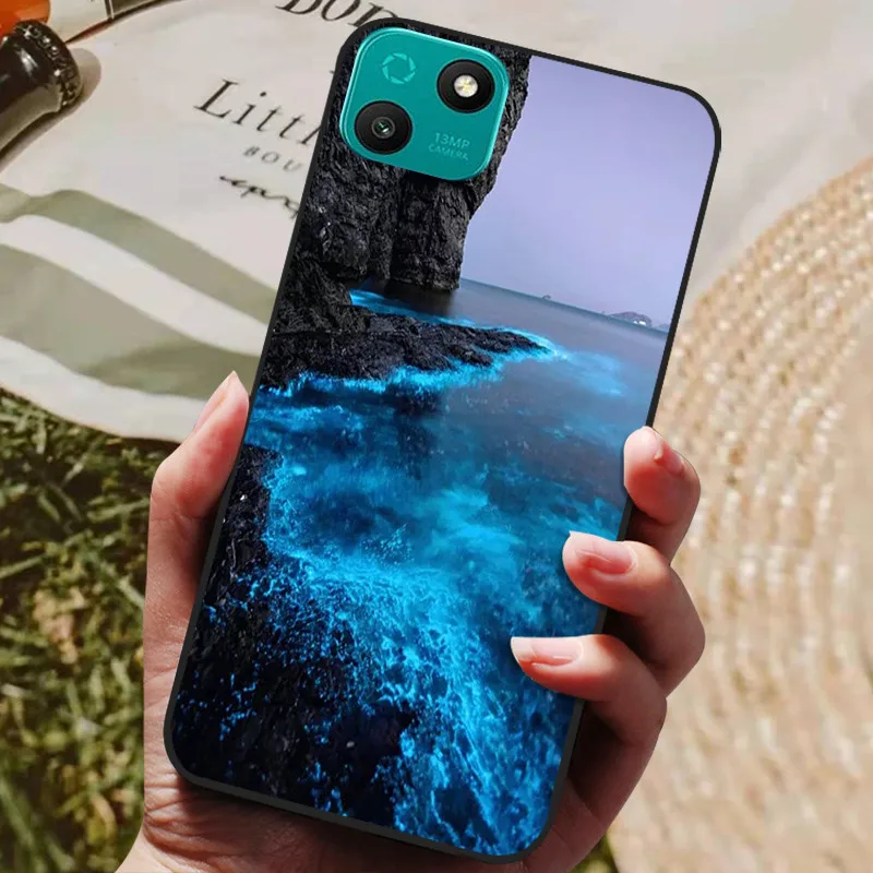 Shockproof Black Silicone TPU Phone Case Cover