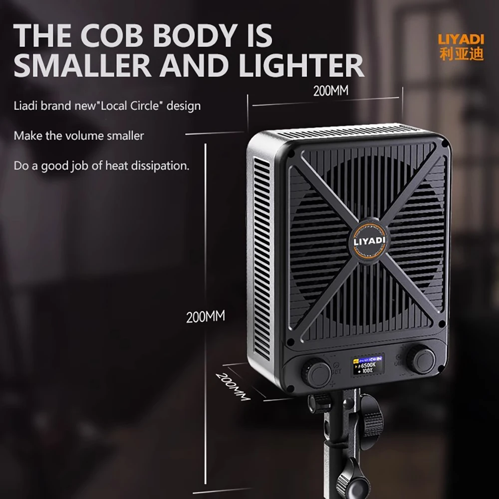 MIAOTU G230W G330W Portable LED Photography Light Fill Light 2800K-6500K Studio Baorongkou Video Light Live Studio 5