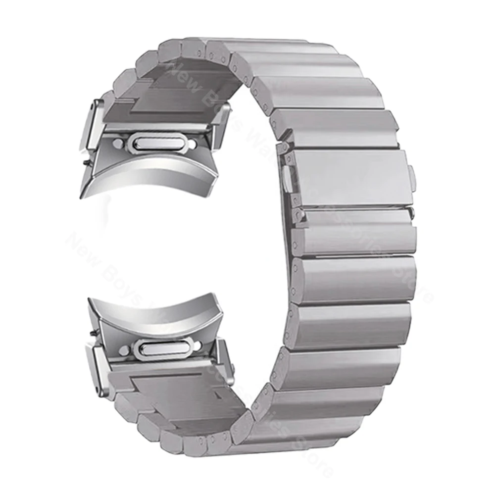 Luxury titanium quick fit band for Samsung galaxy watch 6 classic 47mm 43mm 40 44mm 4 42 46mm 5 Pro 45mm business bracelet strap