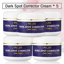 AILKE Radiant Glow Women's Skincare Kit: Brightening & Nourishing Essentials with Lotion, Serum, Dark Spot Cream, Body Cream, and Soap (5 pack Cream)