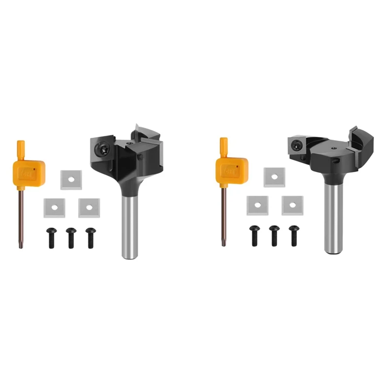 

Shank CNC Spoilboard Surfacing Router Bits, Cutting Diameter, Slab Flattening Router Bit Planing Bit