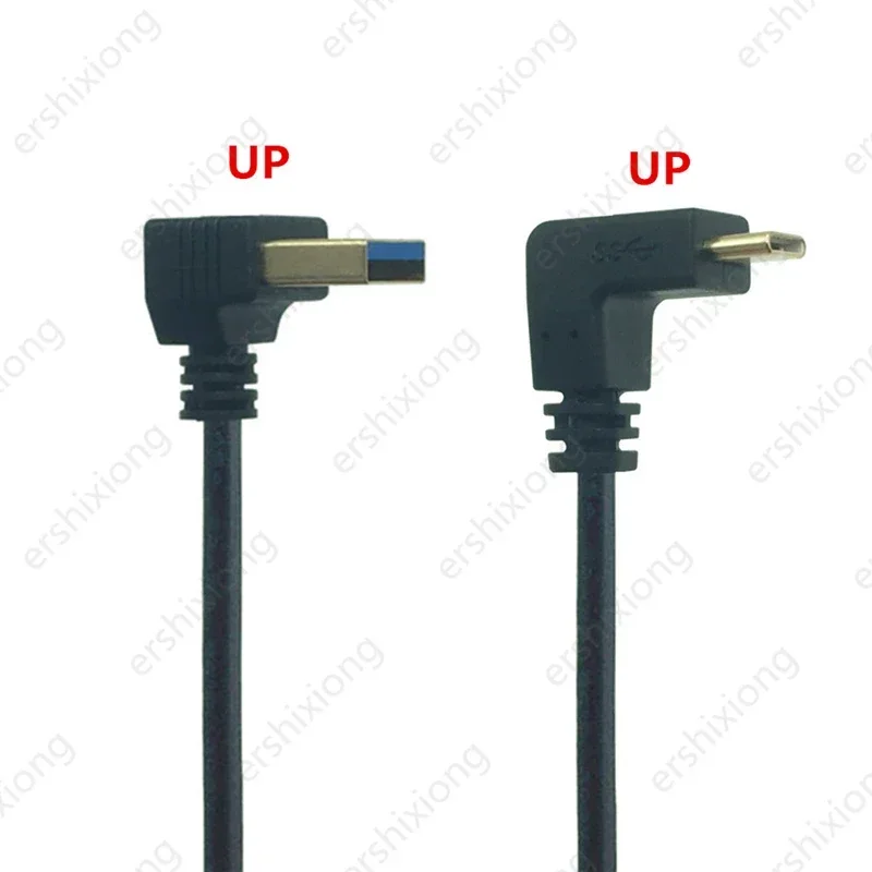 �ݵ��� USB 3.0 ��-USB 3.1 C Ÿ��, �Ʒ� ���� ������ ����, USB ������ ����ȭ �� ���� ���̺� Ŀ����, 90 �� �ڵ�, 1m