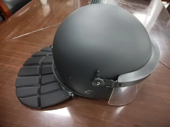 Full Body Armor Suit with Helmet, Safety Protection Gear