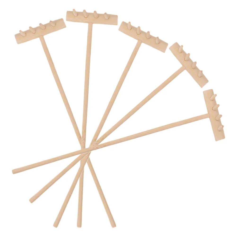 

5 шт., Деревянные Подносы для сада