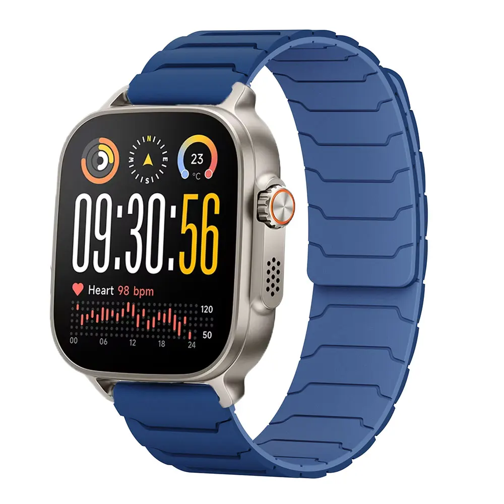 Sports Silicone Strap - 22mm Watch Band Replacement Accessory