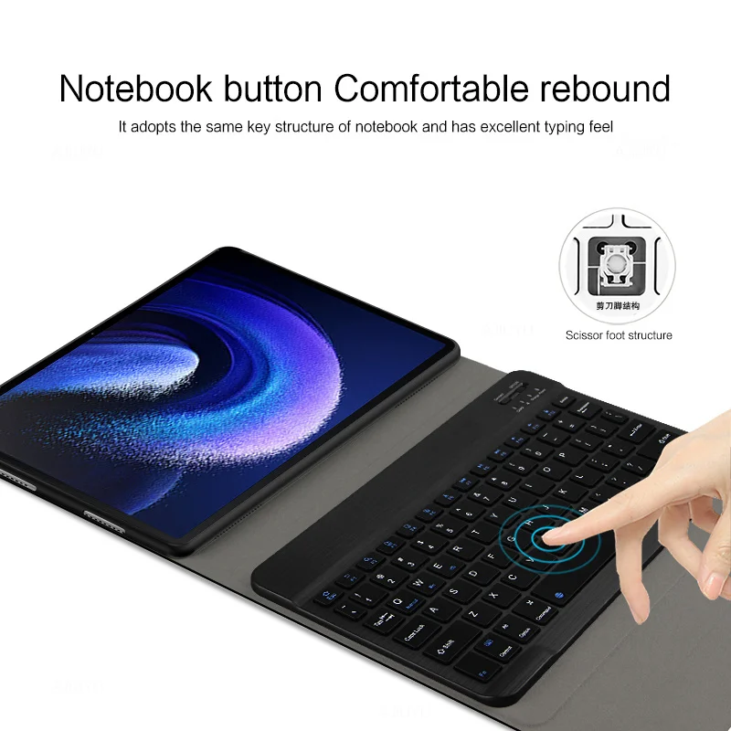 BAH4-L09, W09, Honor Pad, Capa do teclado V6, Capa do Tablet Teclado