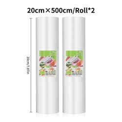 Food Preservation Vacuum Sealer Bags - Long-Lasting Freshness Rolls (Various Sizes) (20-2pcs)