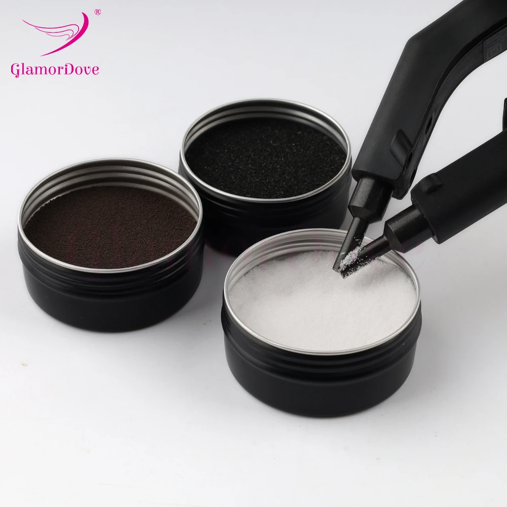 Keratin Bonding Glue Powder for I/V/U Tip Hair Extensions