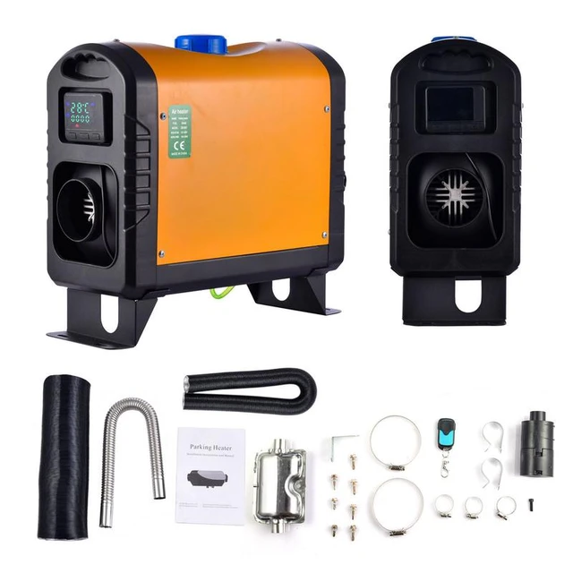 12-volt/24-volt Diesel Air Heater All In One Cab Heater 5000W Oil Dipstick  Heating