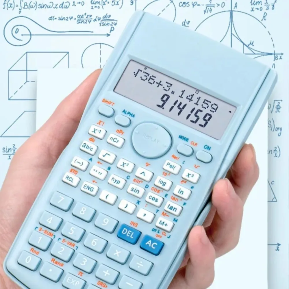 Scientific Digital Calculator Multifunctional Portable Big Screen 240 Functions Counter for School Business Study Accessoires - 2