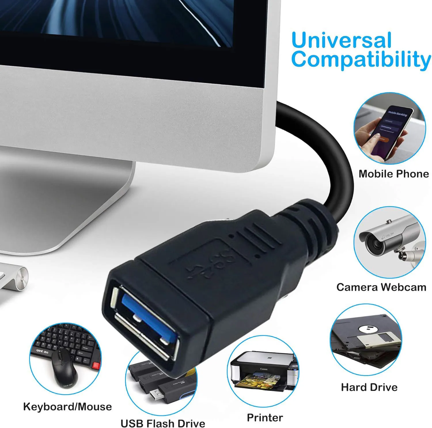 USB 3.0 연장 케이블 5M/3M/1.5M/0.5M/0.3M 초고속 USB 3.0 연장 코드 Windows Mac PC 용 USB 3.0 남성-여성 케이블