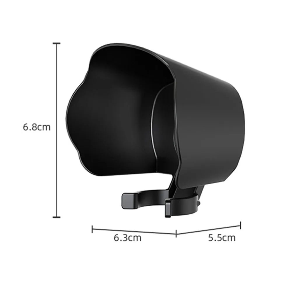 

GlareFree Shots Lens Hood for DJIReduce Interference Precise Openings Crafted with ABS Material
