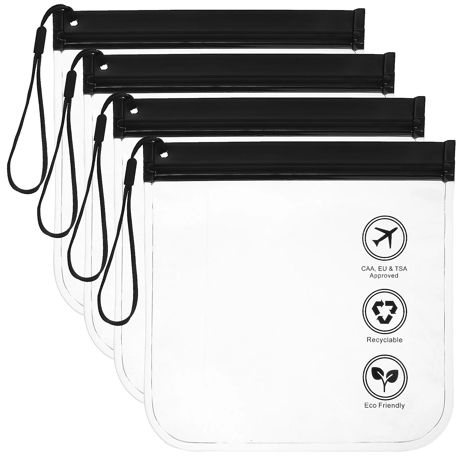 

4 Pcs Liquid Bag Travel Duffel Bags for Traveling Waterproof Eva Small Toiletry