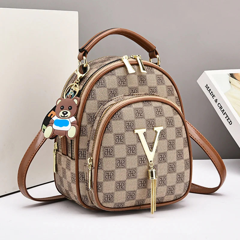 Classic Backpack, This Year's Popular Small Bag, New Fashion Backpack, Simple Shoulder Messenger Bag_voghion.com