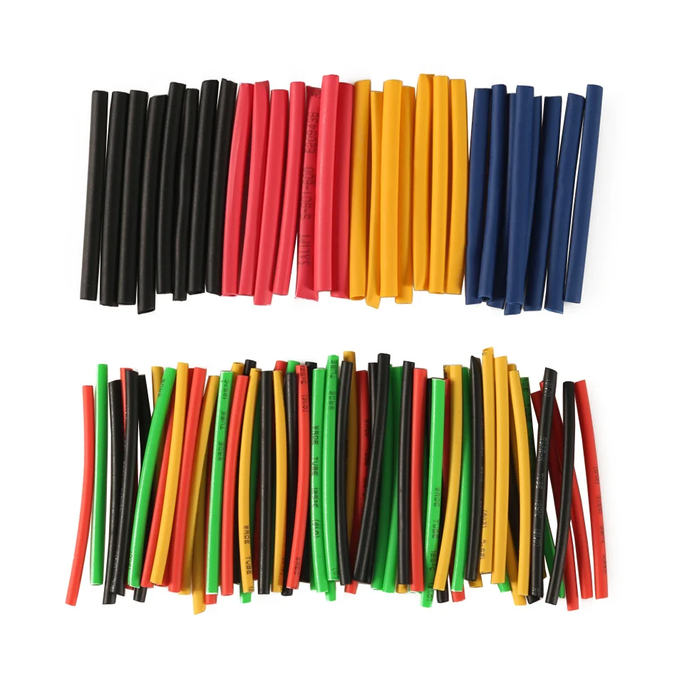 127-400pcs Heat Shrink Wrapping Kit Heat Shrink Tube Assorted Pack Wire Cable Insulation Sleeve Set Thermoresistant Tube heat shrink tubing