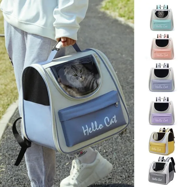 Go out portable cat bag pet bag pet backpack cat dog travel pet backpack