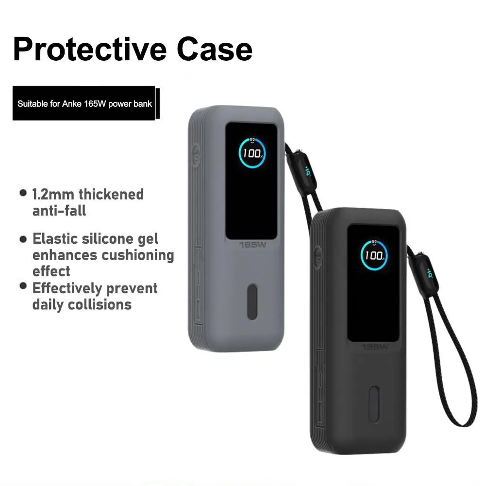 Anker Power Bank 25000mAh, 165W ケース付 Anker Laptop Power Bank (25K, 165W, Built-In and Retractable