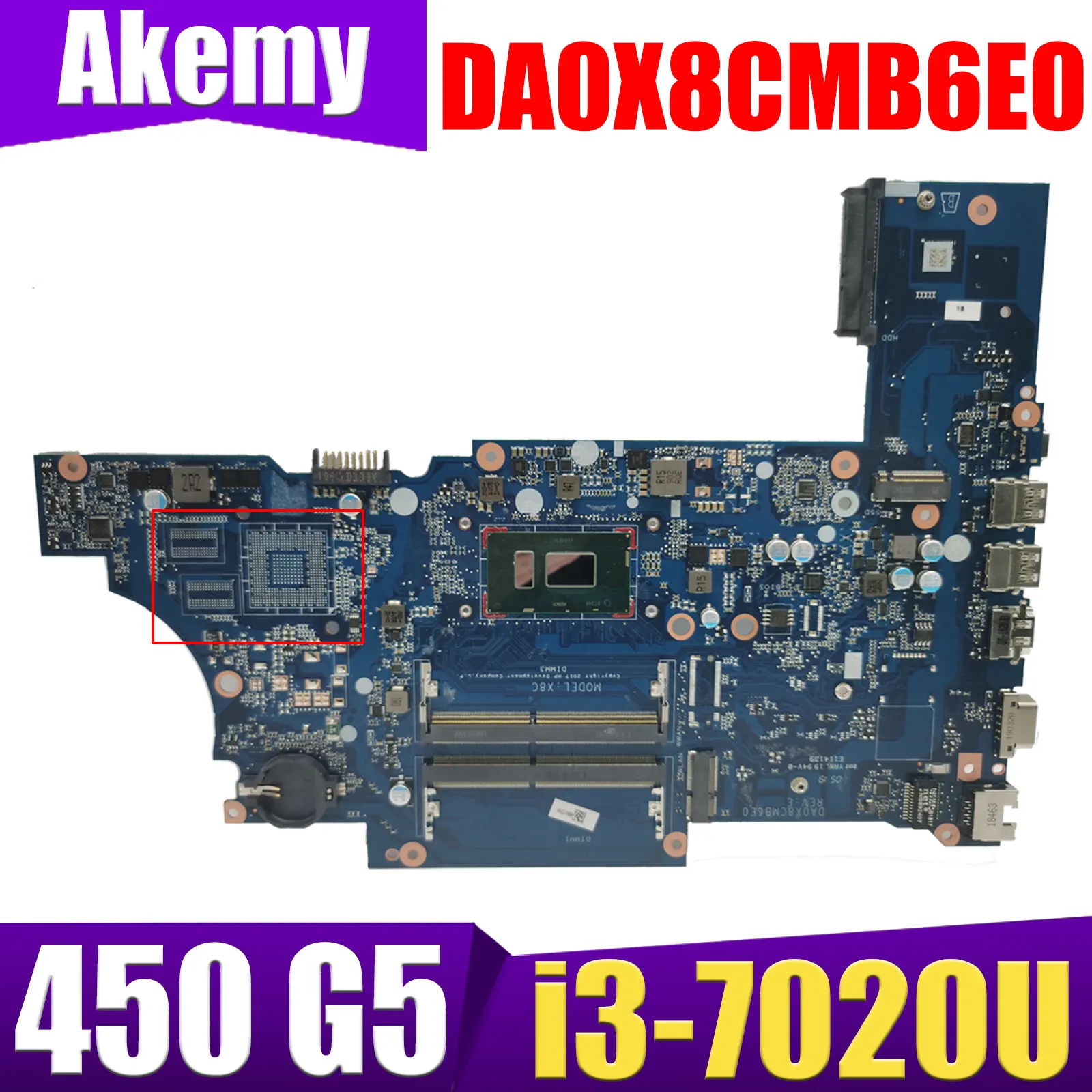Carte Mère HP Dag35amb8e0 – Pour Pièces Détachées / Non Fonctionnelle