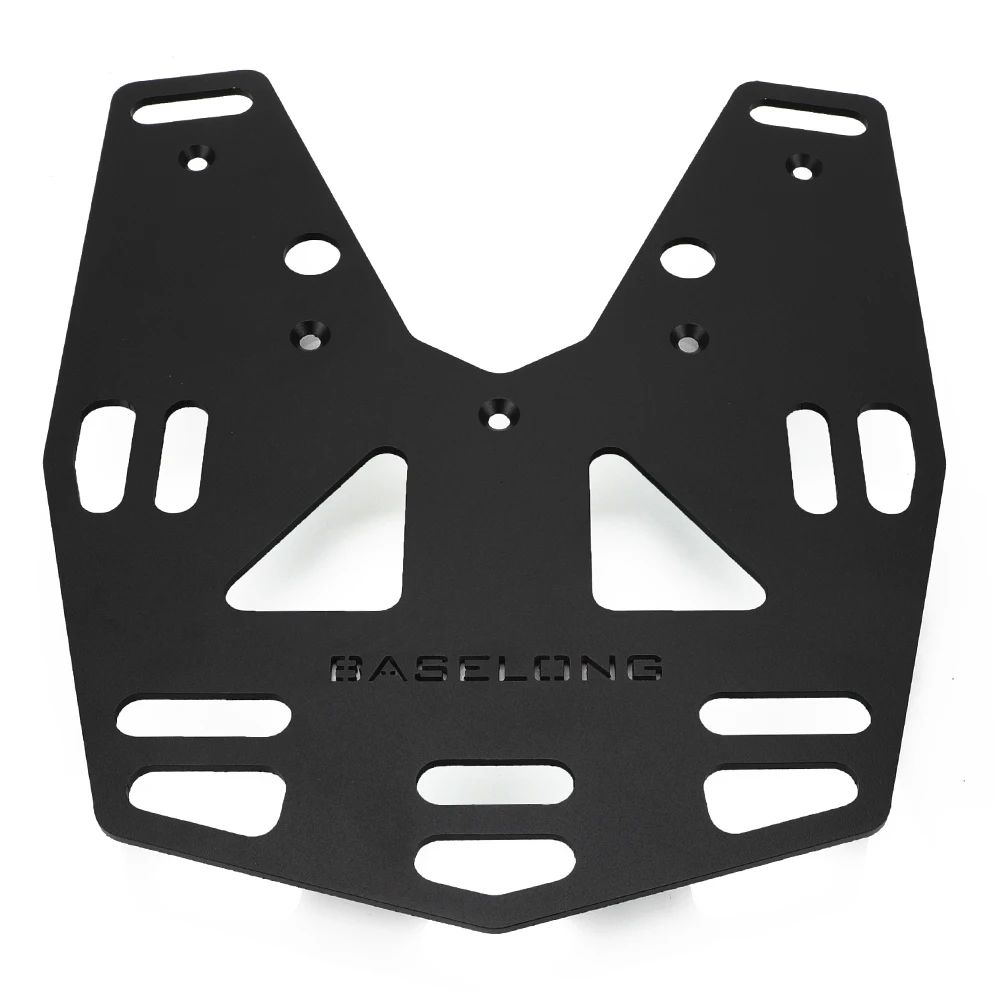 Enhanced Rear Luggage Rack for Motorcycles - Durable and Versatile Motorcycle Accessory