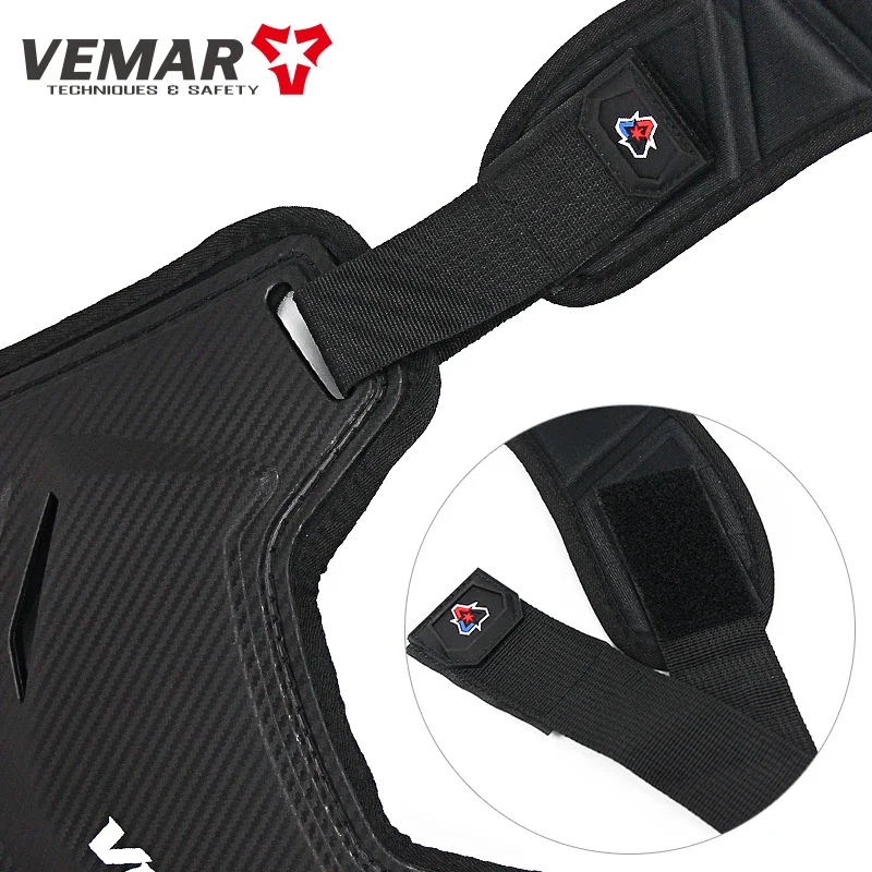 Vemar Off-road Motorcycle Body Armor Clothing Riding Racing Anti-Fall Motocross Chest Protector Hemp Rope Pattern Armor Men