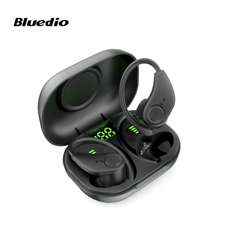 Bluedio S6 беспроводные TWS наушники Bluetooth 5 1 Висячие ушные крючки с низкой задержкой