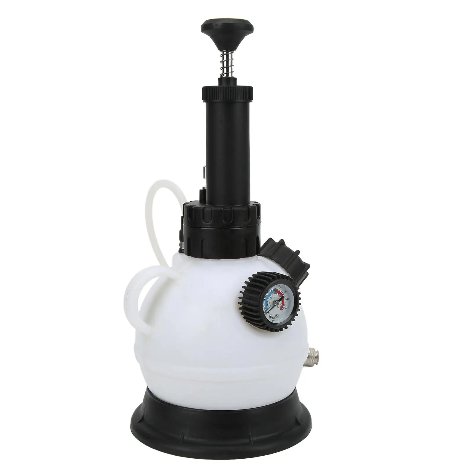 2L Manual Vacuum Brake Bleeder Kit 30psi Pressure Display with Relief Valve Cap Wrench for european Vehicles System Parts