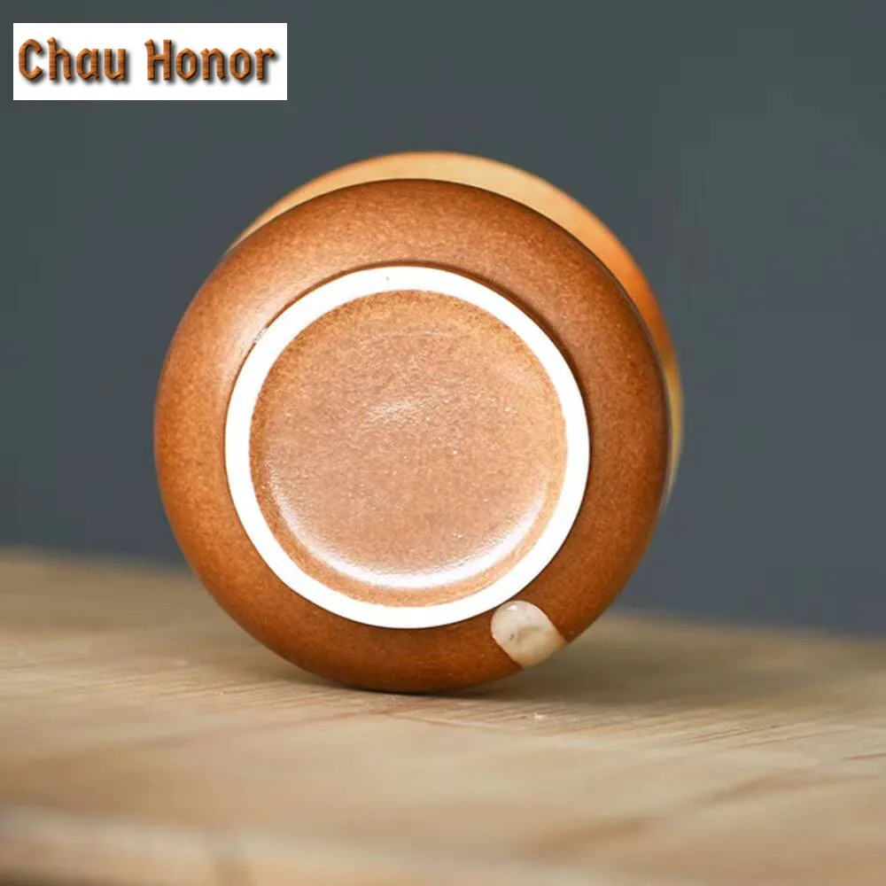 Coarse Pottery Large Water Bowl  Dry Foam Channel Accessories Slag Bucket Soda Jianshui Japanese Style Ceramic Flower Vase Pot