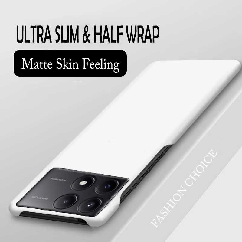 Ultra Slim Matte Shockproof Hard PC Case - Light & Durable Protective Cover