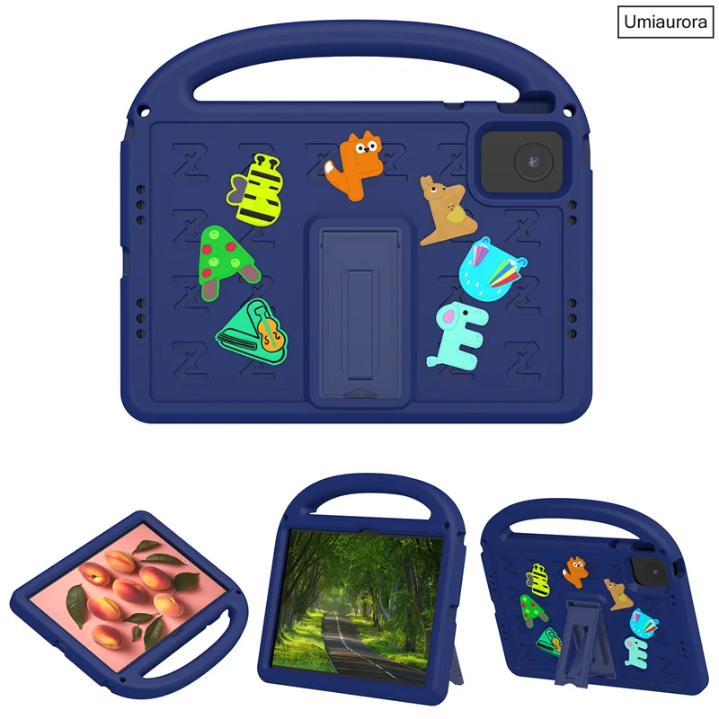 Enhanced Shockproof EVA Tablet Case Stand & Cover
