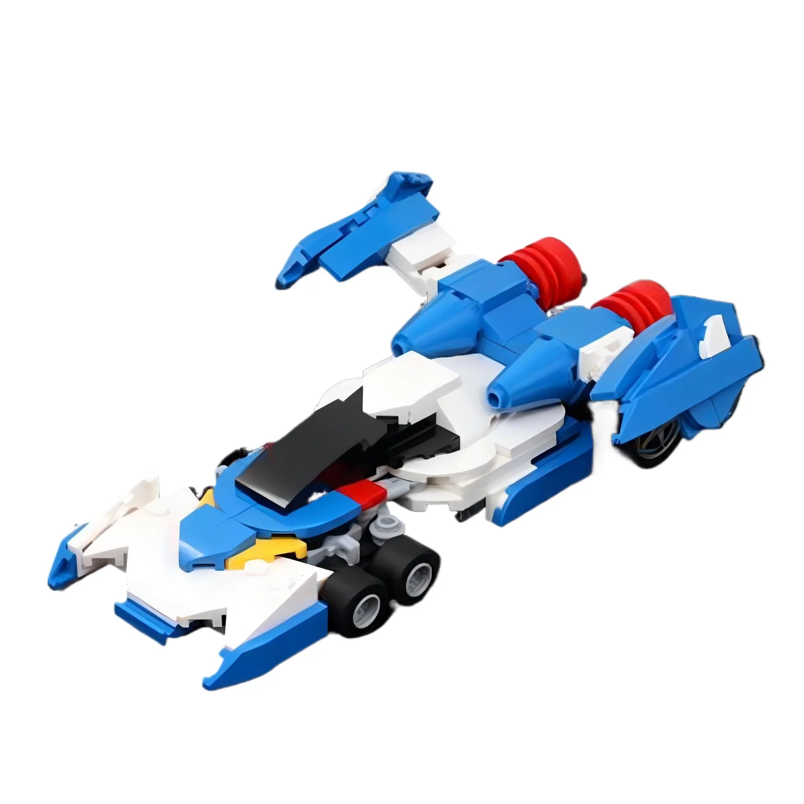 창의적인 도시 차량 블록 MOC 포뮬러 슈퍼 레이싱 아수라다 GSX 모델 DIY 어린이 퍼즐 조립 장난감 생일 선물