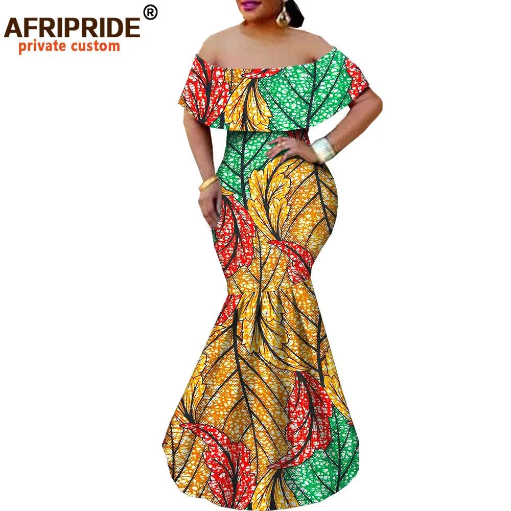 2022 Ilkbahar Ve Sonbahar Afrika Bask Elbise Kad nlar I in AFRIPRIDE 